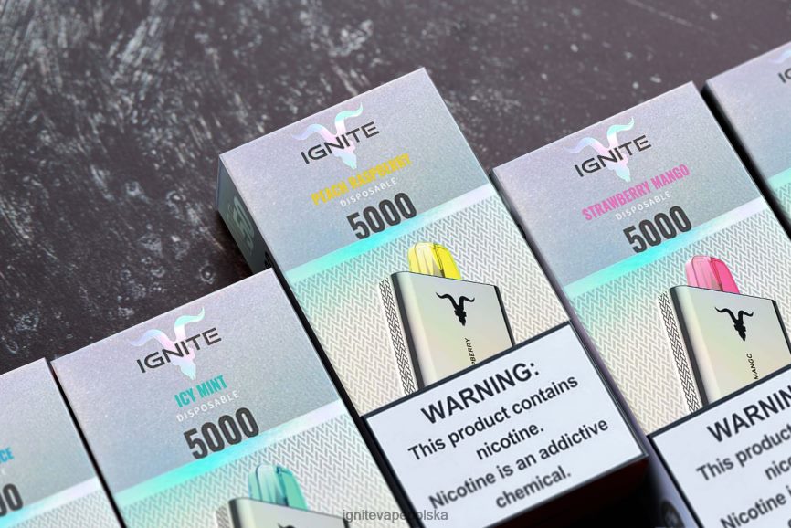 Ignite E Papieros Opinie | IGNITE V50 vape pen 10 szt zielone jabłko 0648NZ145